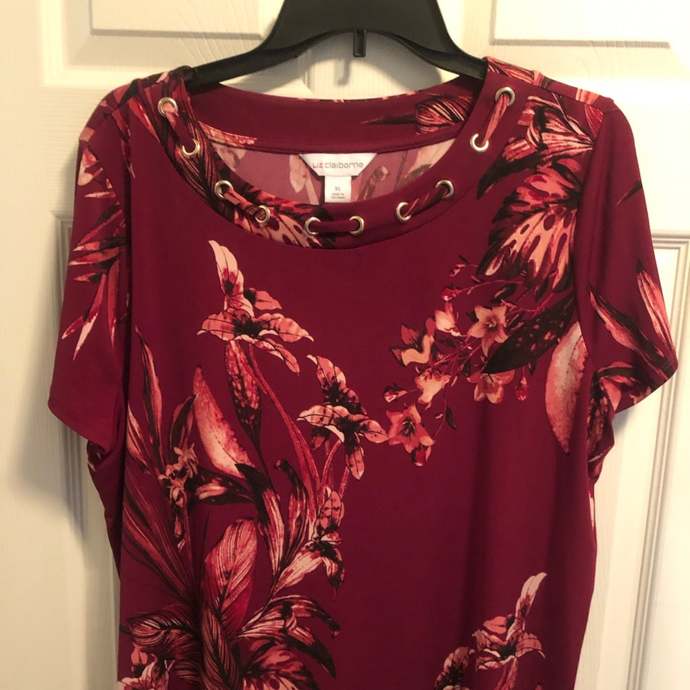 Liz Claiborne women’s xl floral top